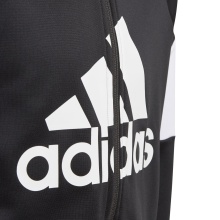 adidas Trainingsanzug Badge of Sport (100% Polyester) schwarz/weiss Jungen